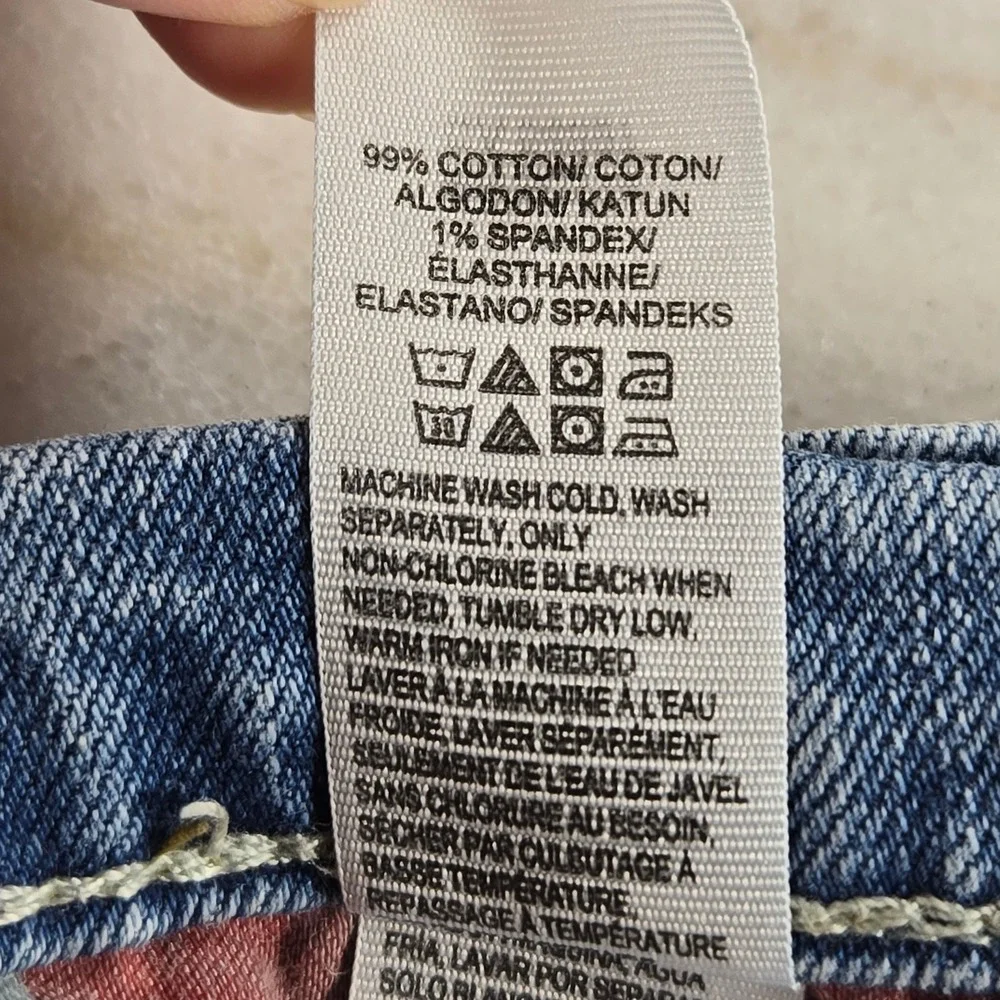 Lucky Brand Sweet Crop Jeans Women 10/30 Blue Denim Mid Rise Casual Chic Coastal
